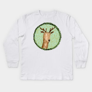 Deer Kids Long Sleeve T-Shirt